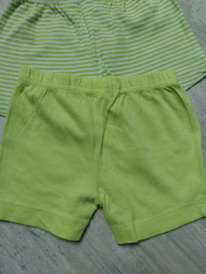 Lot 4 shorts 3 mois en coton - photo numéro 7