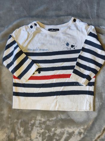 T shirt manches longues, pull fin influx 12 mois