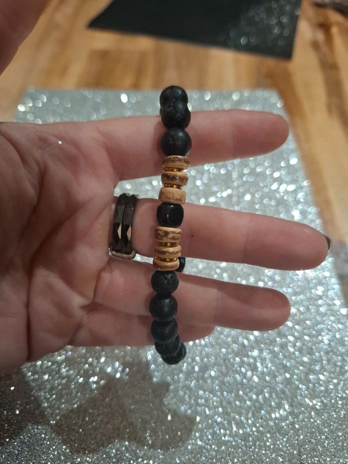 Bracelet en coquille de noix - photo numéro 3