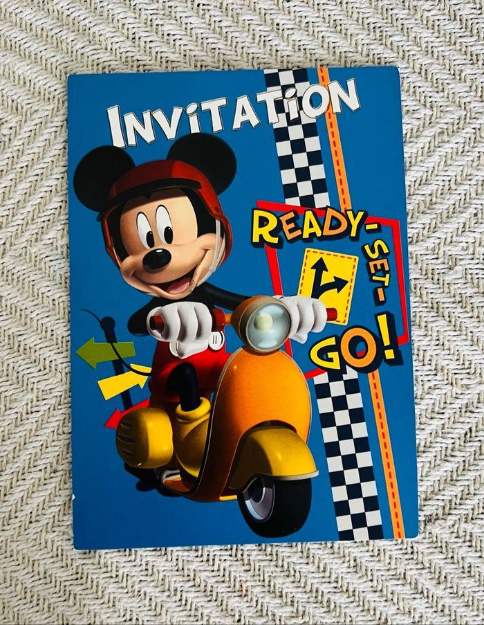 Lot 17 cartes invitations anniversaires enfants - photo numéro 9