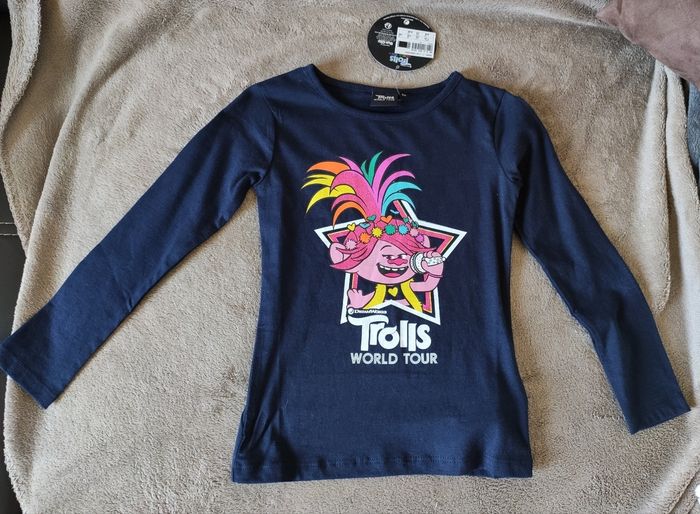 T-shirt manches longues Trolls