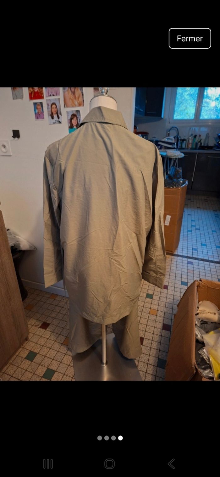 Veste + pantalon gris femme taille 34 neuf - photo numéro 3