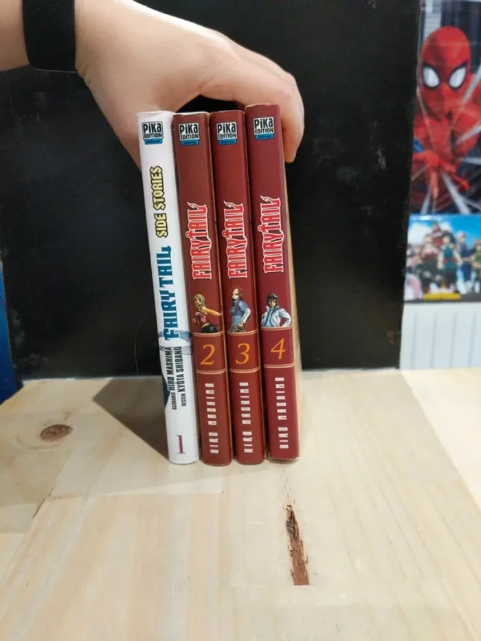 Lot Fairy Tail – Tomes 2, 3, 4 + Side Stories Tome 1 - photo numéro 2