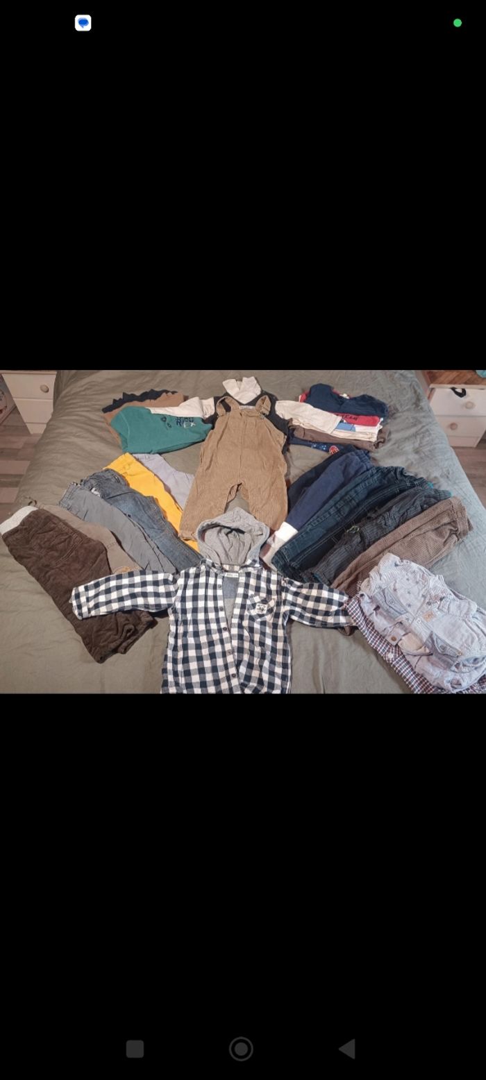 Lot vêtements garçon T24 mois en très bon état