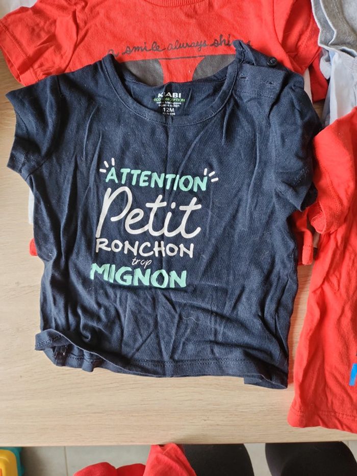 Lot tee shirts - photo numéro 3