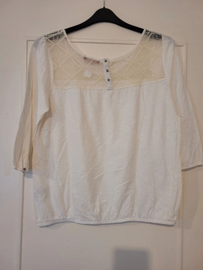 Blouse avec dentelle - photo numéro 2
