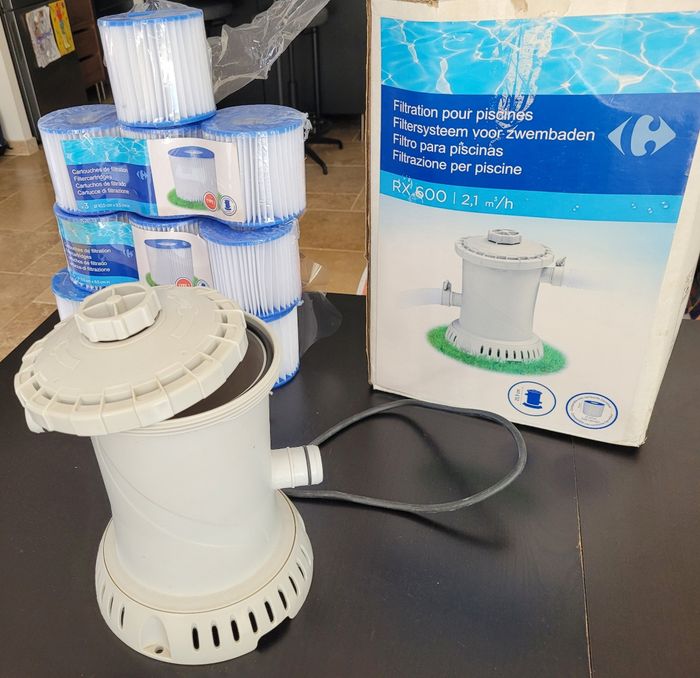 Pompe piscine de filtration RX600 2.1m3/h