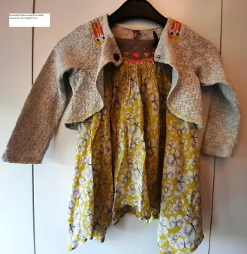 Ensemble cérémonie robe 4 ans