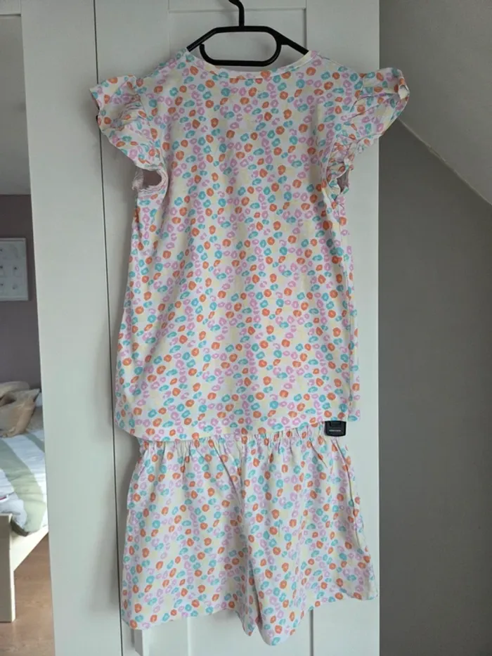 Ensemble short été fille taille 10 ans