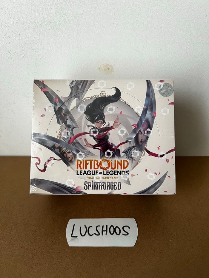 Display Riftbound League of Legends TCG Spiritforged - photo numéro 2