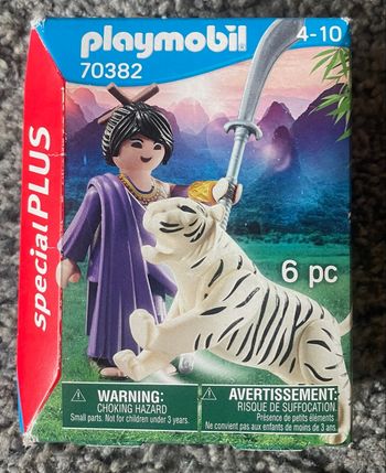 Playmobil 70382 Combattante Ninja et Tigre