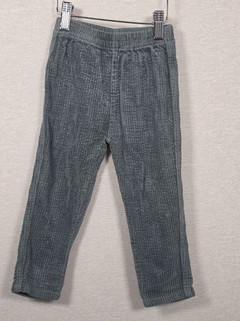 Pantalon velours  côtelé  18 mois 