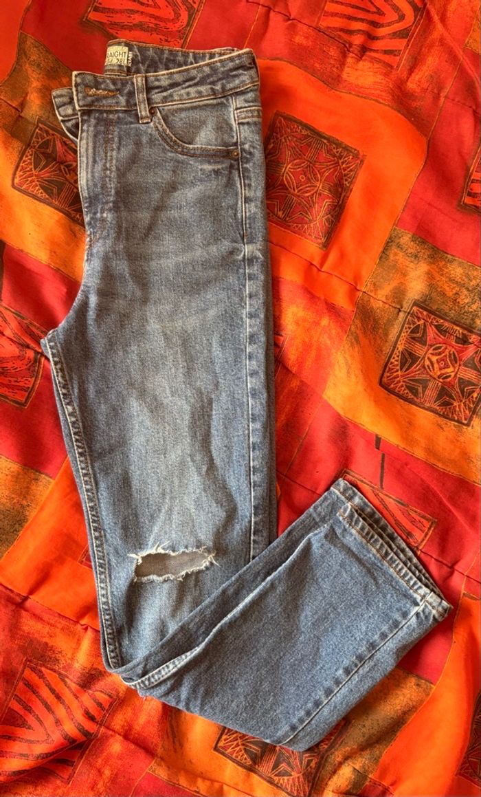 Jean bleu à trou - Taille XS