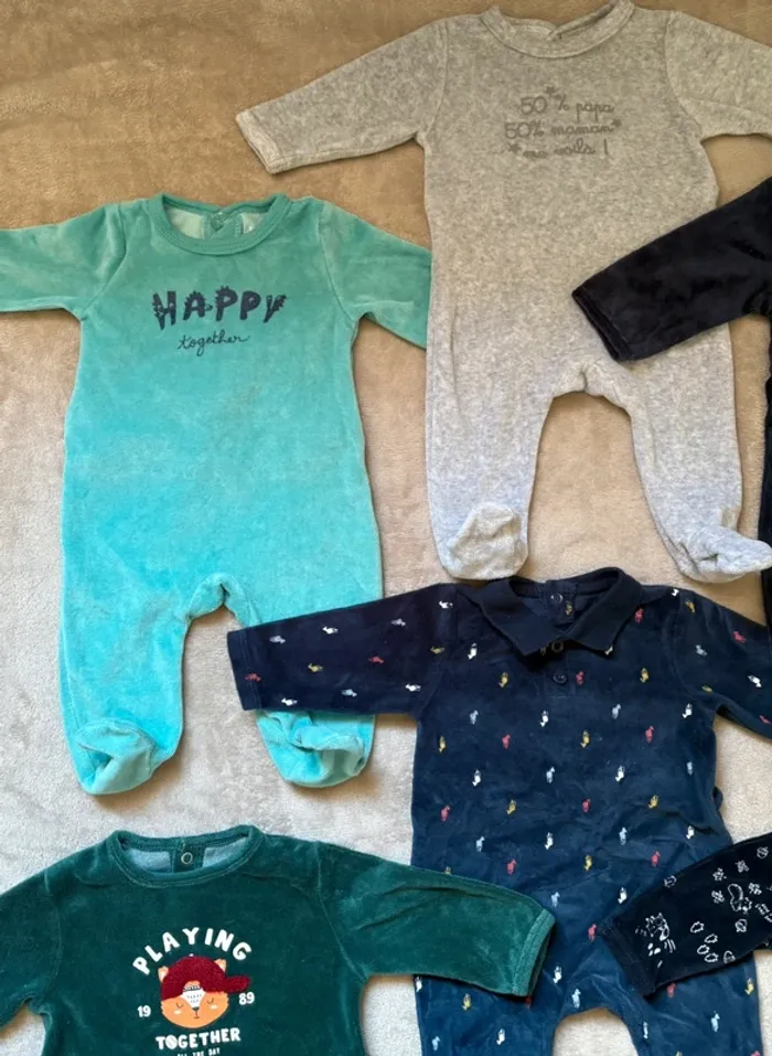 Lot pyjamas hiver - photo numéro 4