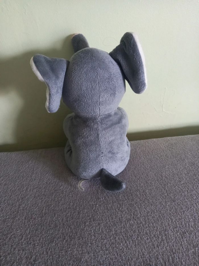 Peluche éléphant - photo numéro 3