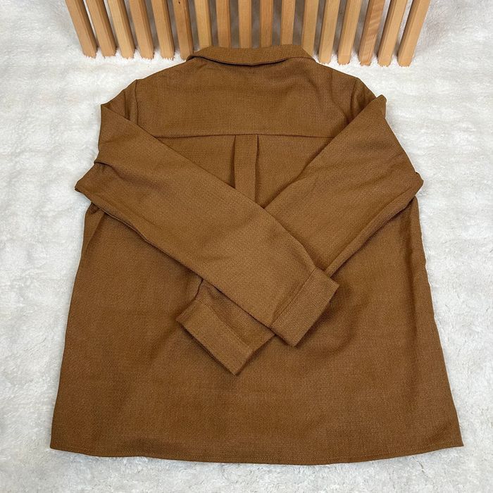 Surchemise élégante Lili & Lala Taille M couleur Camel - photo numéro 10