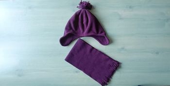 Ensemble bonnet + écharpe 