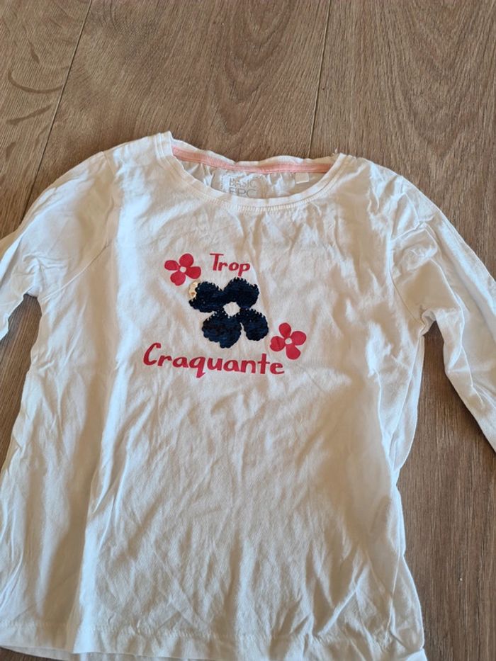 T-shirt neuf fpc 8ans - photo numéro 2