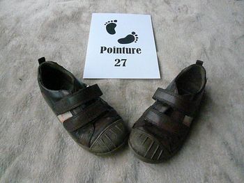 Chaussures basses marron Pataugas – Pointure 27