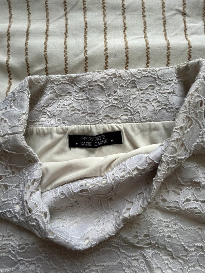 Mini jupe dentelle - photo numéro 2