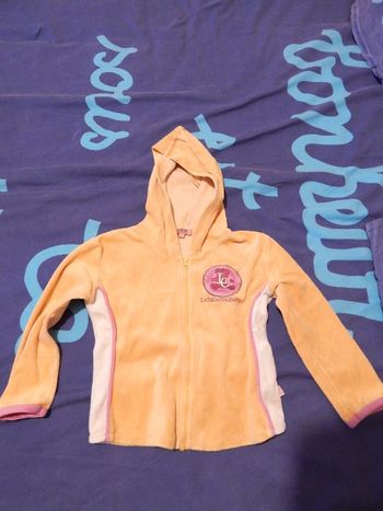 Gilet lulu castagnette fille 4 ans