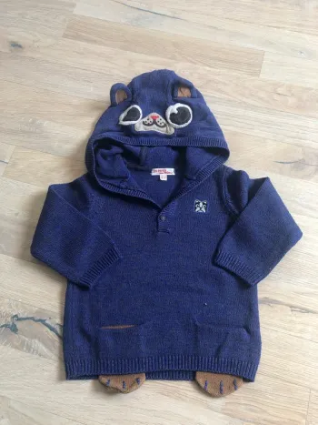 Pull à capuche
