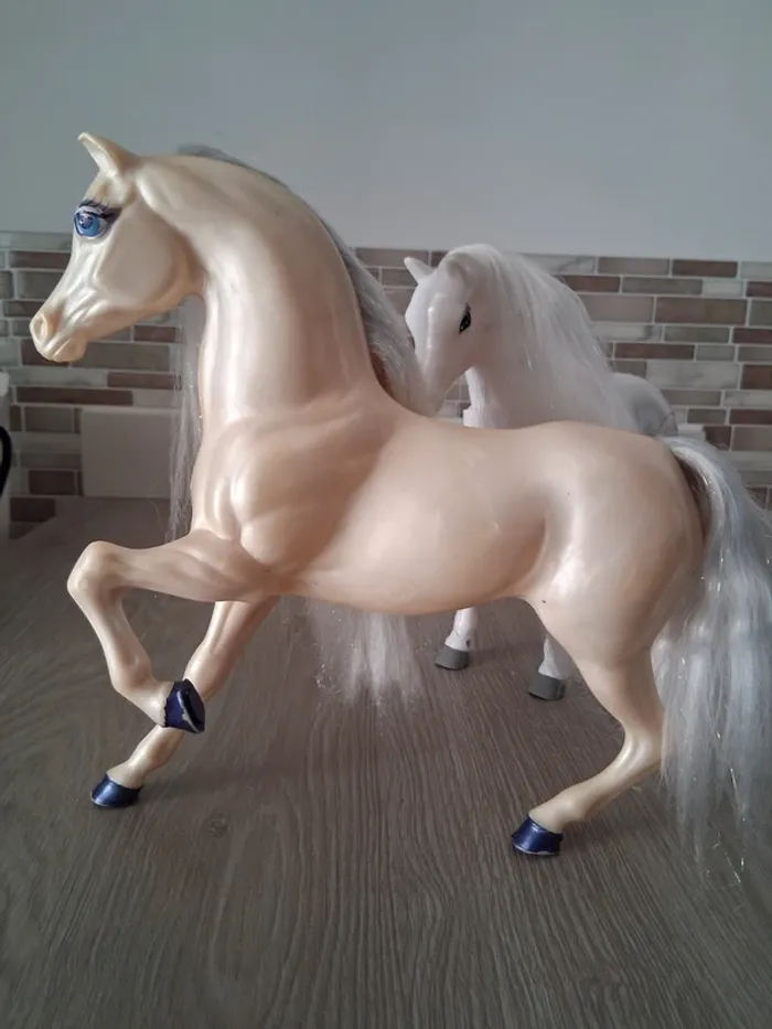 Lot de 2 grands chevaux - photo numéro 2