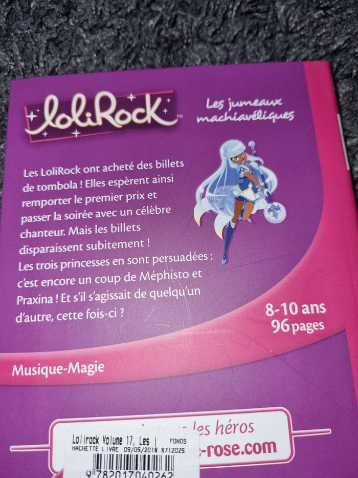 Livre Lolirock Neuf n°17 - photo numéro 2