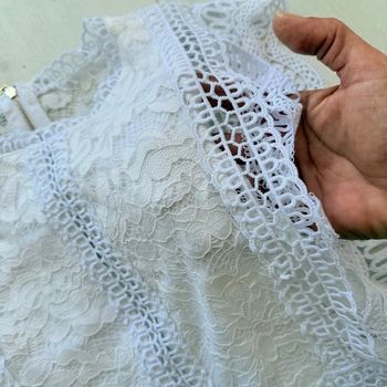 Top crochet taille S