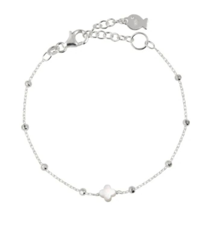 Bracelet argent et Nacre