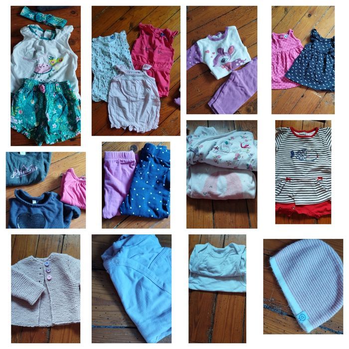 Lot 3 mois fille