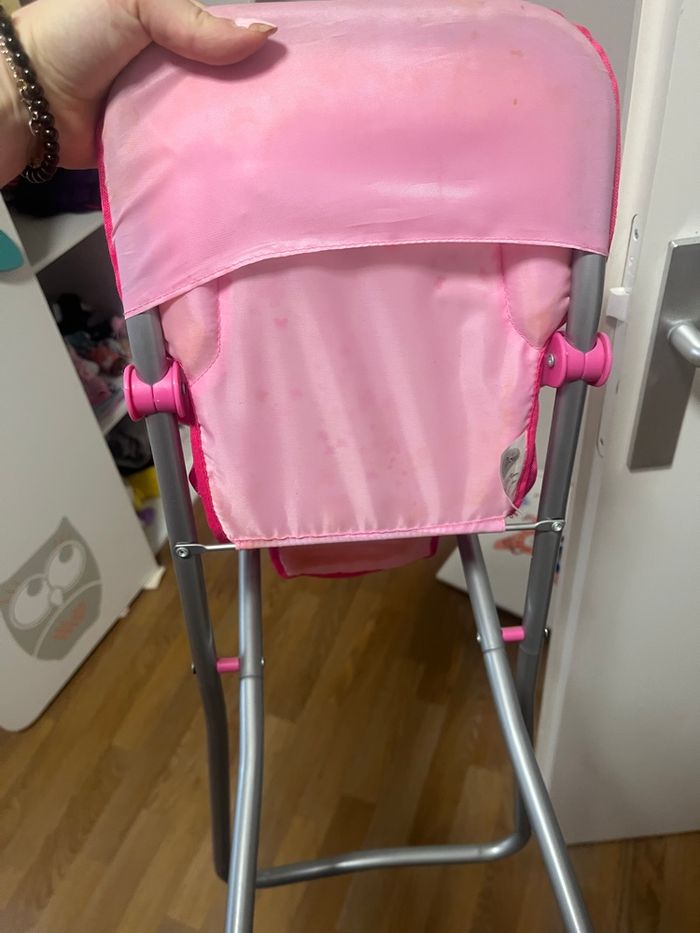 Jouet chaise haute pour poupée - photo numéro 3