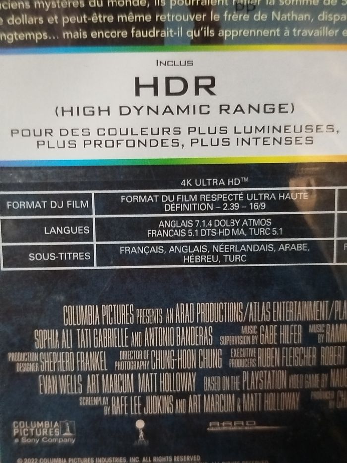 Uncharted - Blu-ray 4K - photo numéro 3