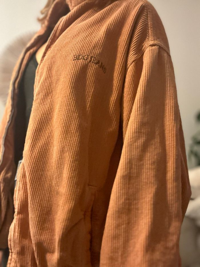 Blouson BDG Jeans 100% coton taille S orange