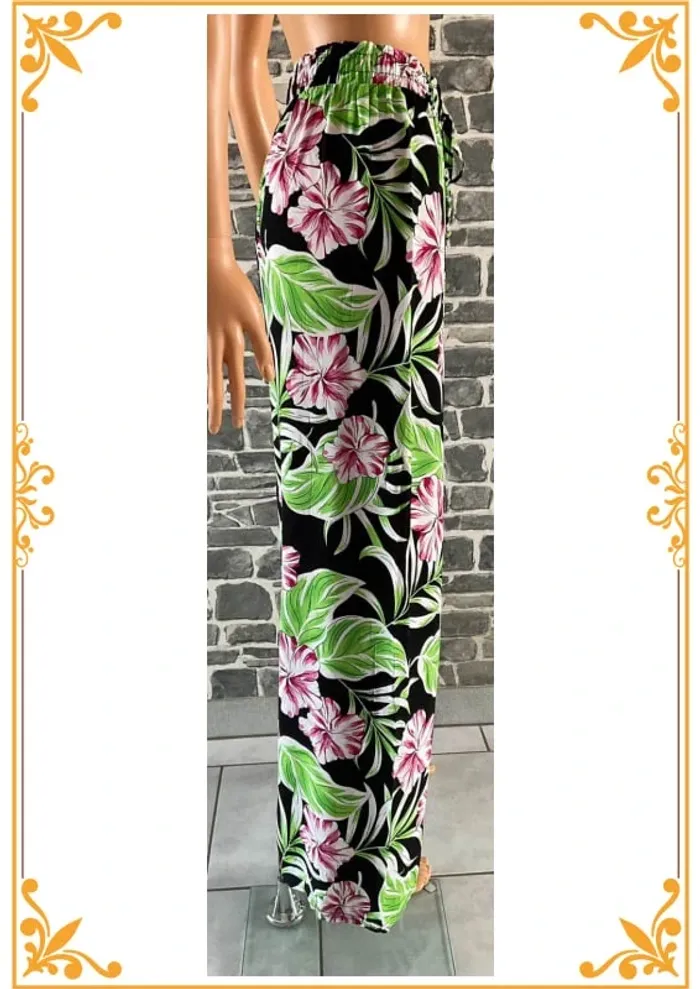 Pantalon Palazzo " Cotton bio " - photo numéro 3