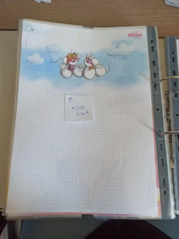 Feuille Diddl A4 128 0,40€