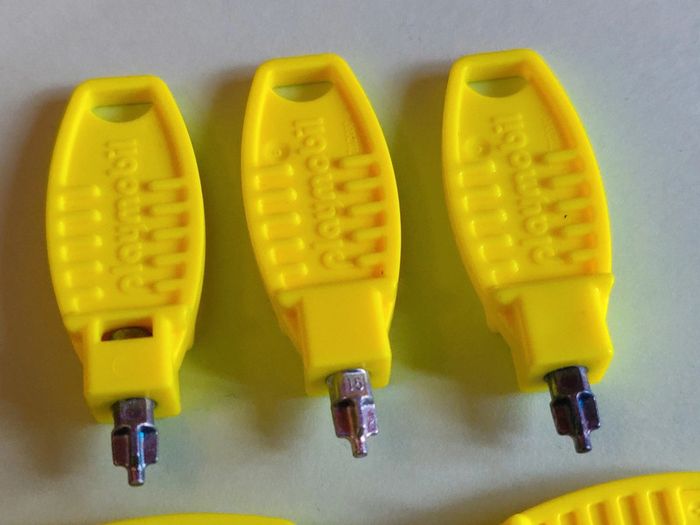 5 clés pour System X Playmobil - Parfait état - photo numéro 2