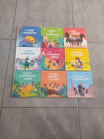 Lot de 9 livres