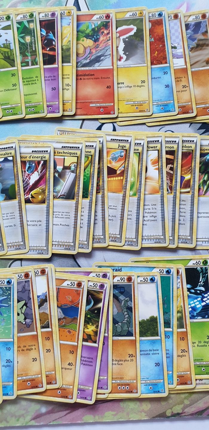 Lot de 56 cartes pokémon - photo numéro 3