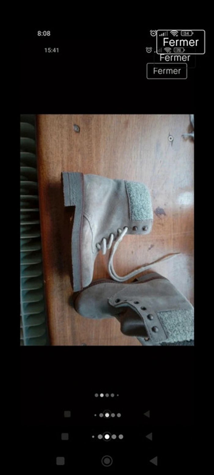 Très belles paires de bottines fourrées - photo numéro 6