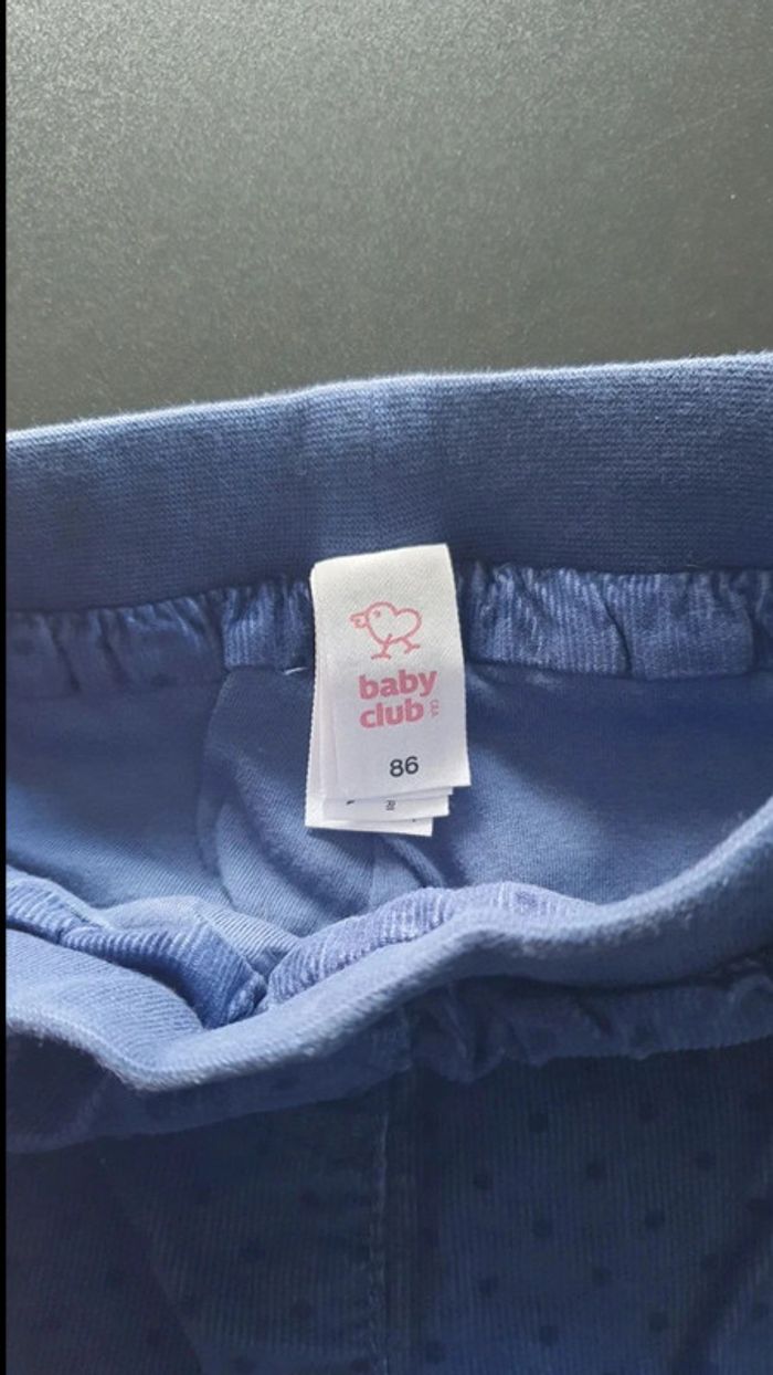 Pantalon velours 86 cm - photo numéro 2