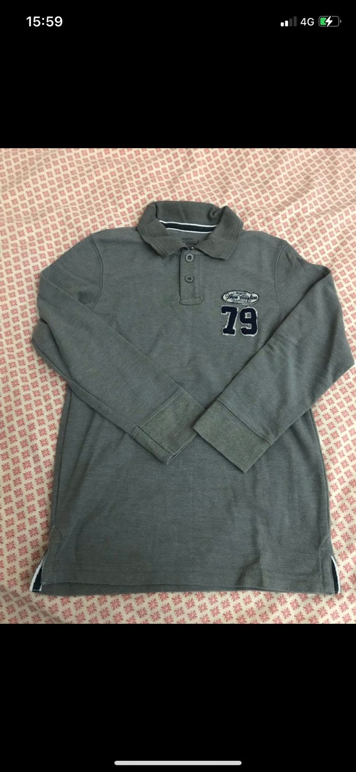 Polo gris Complice 12 ans