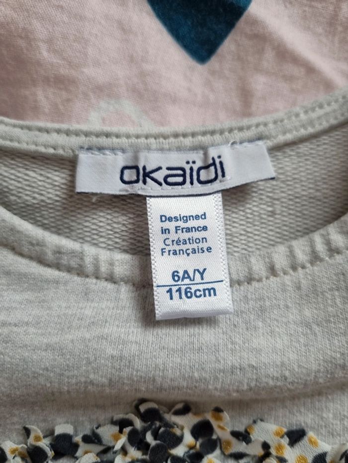Sweat Okaïdi 6 ans - photo numéro 3