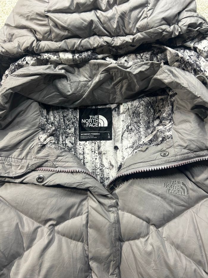 🩶🔥 DOUDOUNE THE NORTH FACE – GRISE – ÉPAISSE – TAILLE L FEMME 🔥🩶 - photo numéro 8