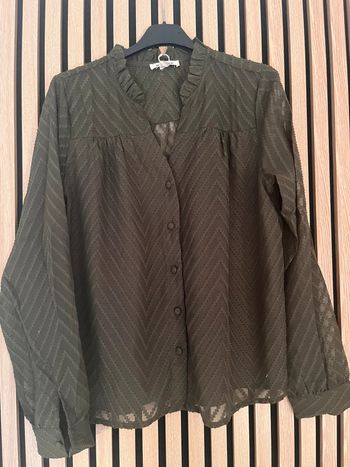 Chemise kaki