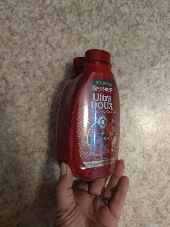 Lot de 2 shampooings couleur ultra doux