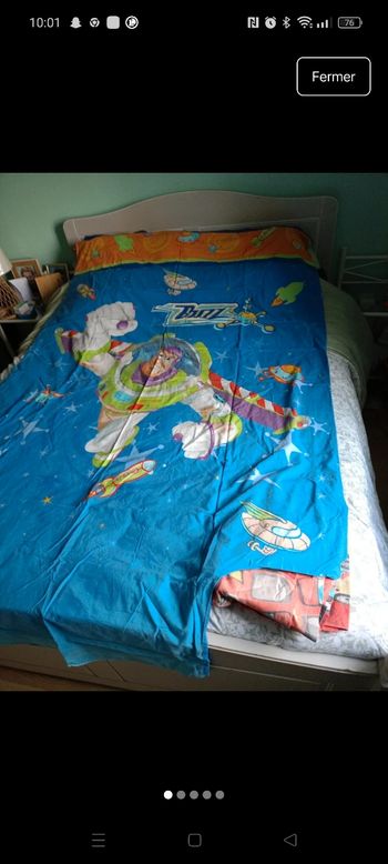 Housse de couette buzz l eclair 