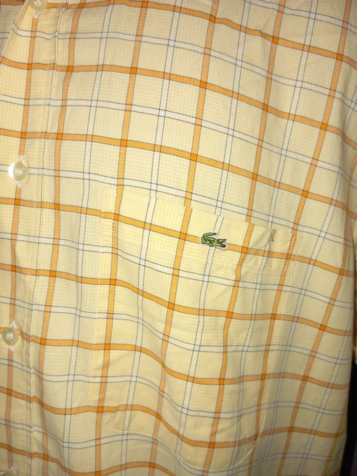 Chemise homme Lacoste t44 - photo numéro 7