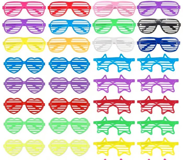 Lot 72 paires de lunettes Photobooth evjf mariage