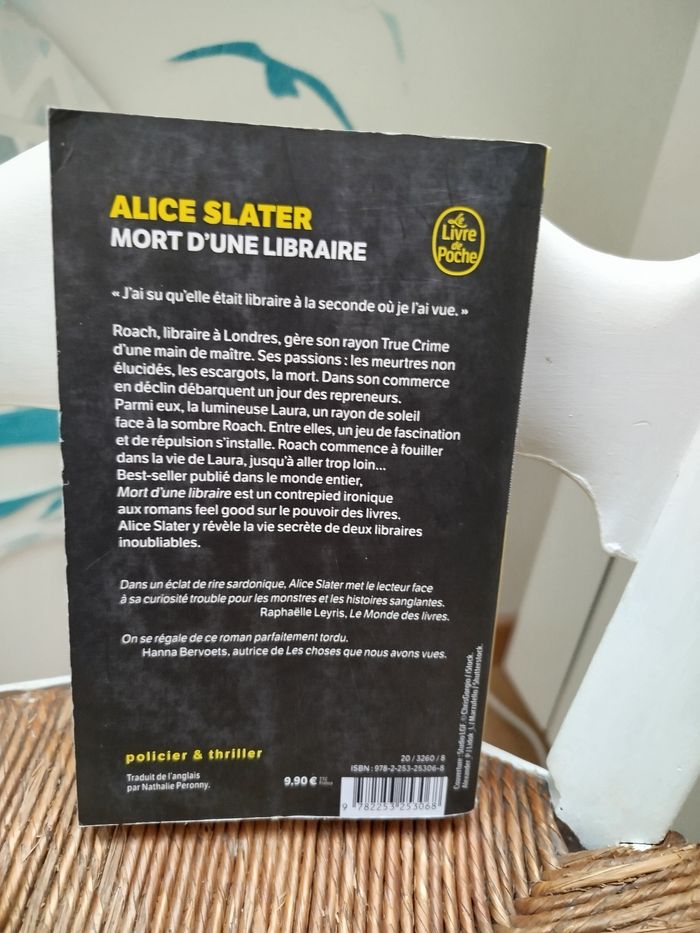 Mort d'une Libraire par Alice Slater - photo numéro 2